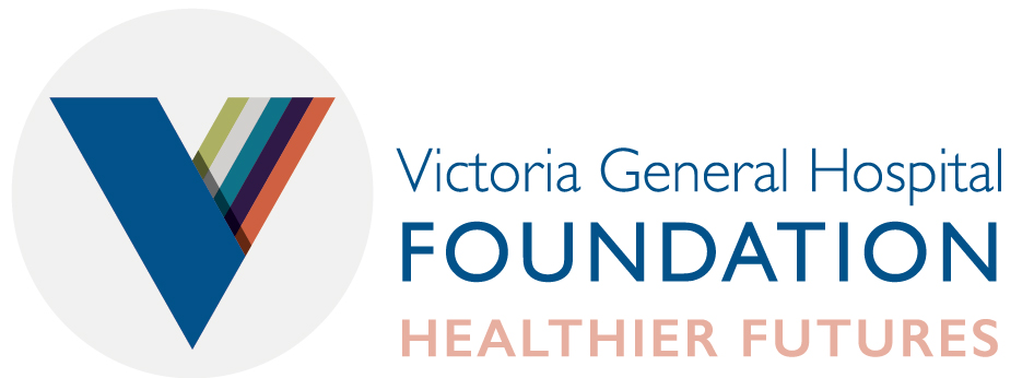 The Vic Foundation logo with tag